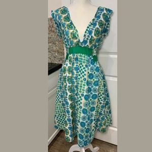 Marc Jacobs V Neck Sleeveless Sun Dress